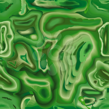 Structure of a mineral malachite seamless pattern, file EPS.8 illustration.