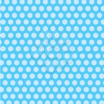 The Blue background with circle of the white colour.