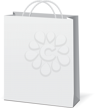 Royalty Free Clipart Image of a Shopping Bag