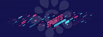 Sports background vector illustration. Can be use for sport news, poster, presentation etc.