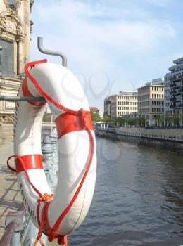 A life buoy for safety at sea