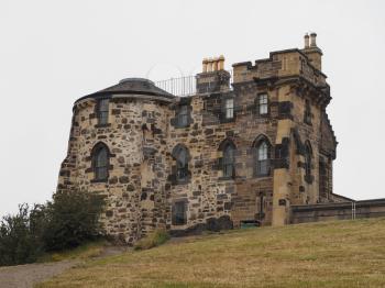 The Old Observatory House on Calton Hill in Edinburgh, UK