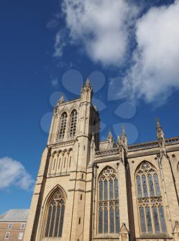 Bristol Cathedral (formally the Cathedral Church of the Holy and Undivided Trinity) in Bristol, UK