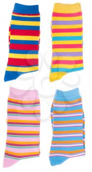 Royalty Free Photo of Pairs of Socks