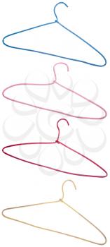 Royalty Free Photo of Colorful Hangers