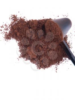 Royalty Free Photo of Fresh Coffee Powder