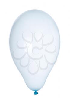 Royalty Free Clipart Image of a Blue Balloon
