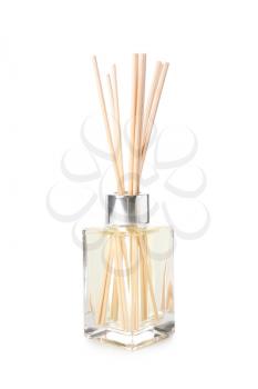 Reed diffuser on white background�