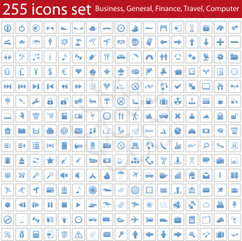 Biggest collection of different icons for using in web design