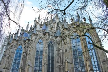 Cathedral in Den Bosch. Netherlands