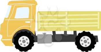 vector illustration of truck