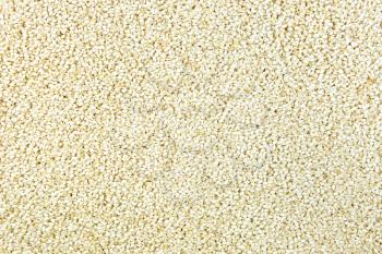 Texture of white sesame seeds