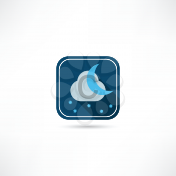 night weather forecast icon