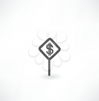 Dollar sign icon