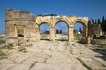 Royalty Free Photo of Ruins in Turkey