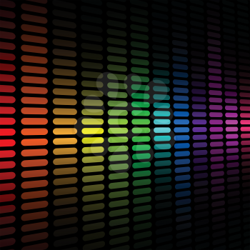 Royalty Free Clipart Image of a Colourful Background