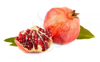 Royalty Free Photo of a Ripe Pomegranate 