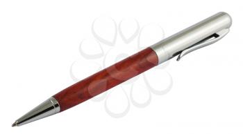 Royalty Free Photo of a Ballpoint Wooden Pen