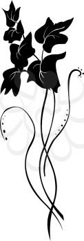 Royalty Free Clipart Image of a Plant