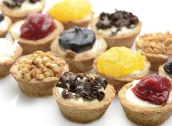Royalty Free Photo of Small Round Cheesecakes