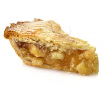Royalty Free Photo of a Slice of Apple Pie