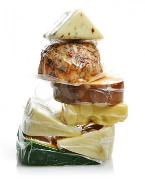 Cheese Assortment In The Vacuum Package 
