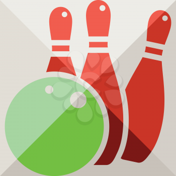 Sports icon - bowling icon