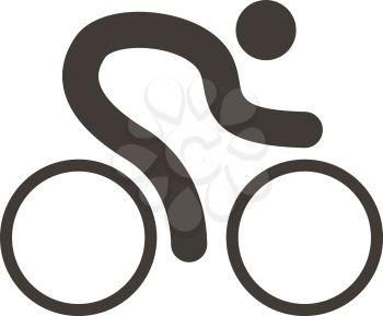 Summer sports icons - cycling road icon