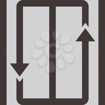 Elevator - up - down icon 