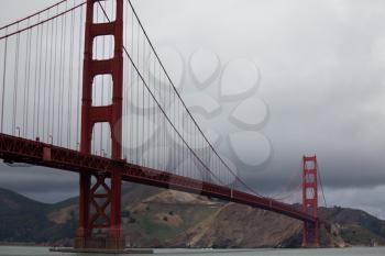 Royalty Free Photo of the Golden Gate Bridge
