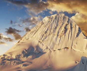 Royalty Free Photo of Alpamayo Mountain Peak