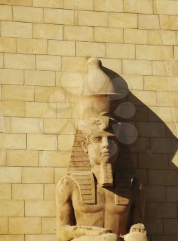 Royalty Free Photo of an Egyptian Statue