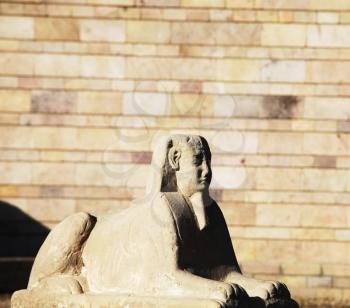 Royalty Free Photo of an Egyptian Sphinx