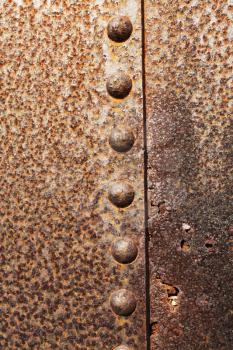 Royalty Free Photo Showing Texture on Metal