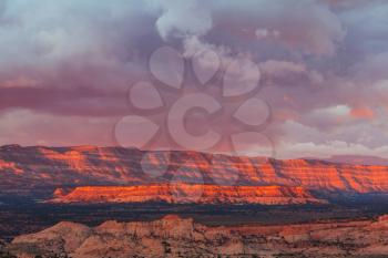 Sandstone formations in Utah, USA