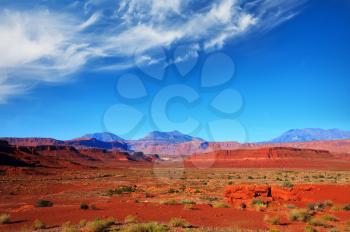 Beautiful landscapes of the American desert, USA