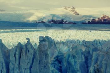 Perito Moreno glacier in  Argentina