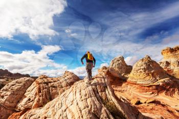 Hike in the Utah mountains