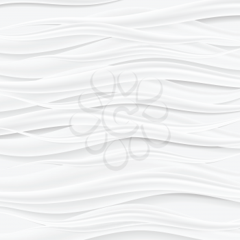 Absract grey waves concept background. Vector illustration