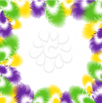 Feather background for Fat Tuesday