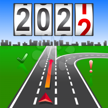 2022 New Year replacement of navigation way forward.