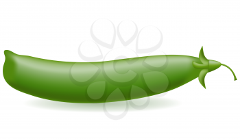 Royalty Free Clipart Image of a Bean
