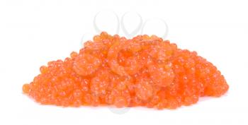 caviar red isolated on white background