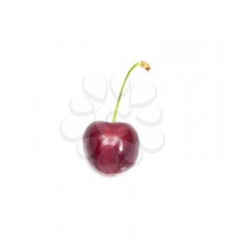 A ripe, juicy cherry 