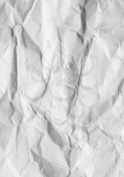 abstract background of crumpled white paper