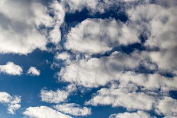 clouds on blue sky