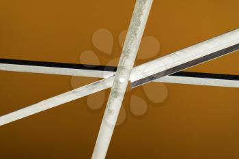 abstract metal background in inversion