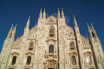 Duomo of Milano Italy, church