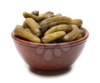 Royalty Free Photo of a Bowl of Pickles