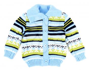 Royalty Free Photo of a Baby's Sweater